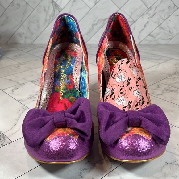 Irregular Choice Womens Shoes Heels Pumps Designer BEACH TRIP PINK 12M EU 43 - Picture 3 of 9